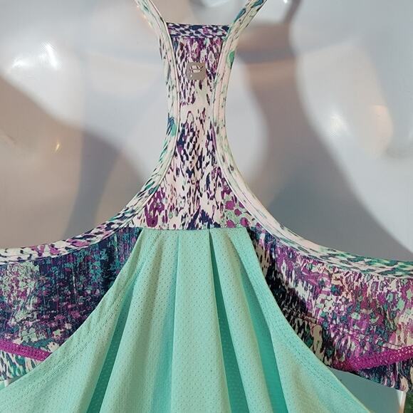 Fabletics Norwalk Cucumber/Animal Impressions Tank Top SIze XXS/XS - Picture 6 of 8